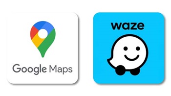Logo Google Maps - Logo Waze