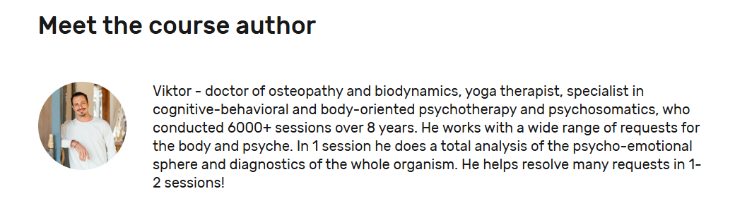 Biographie professeur OsteoYoga
