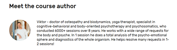 Biographie professeur OsteoYoga