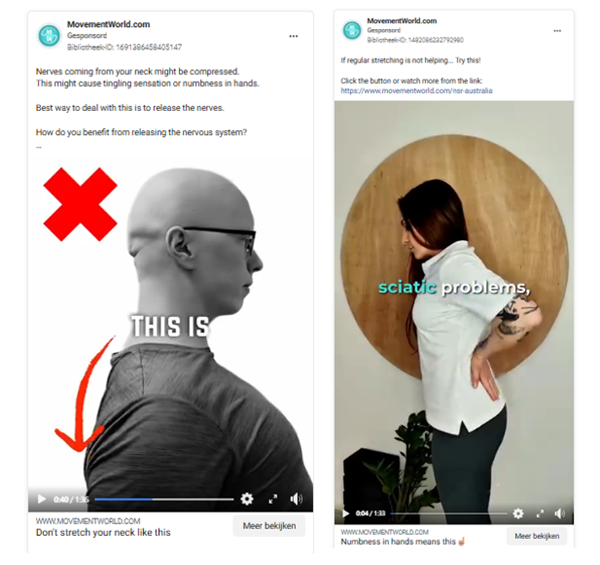 Exercices proposés par MovementWorld