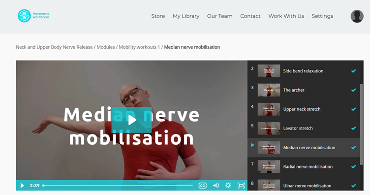 Vidéo d'exercice MovementWorld