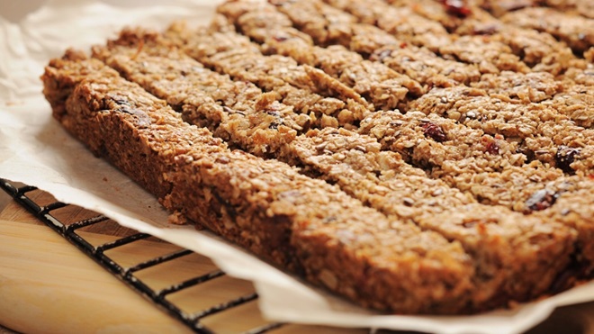 barres de céréales maison