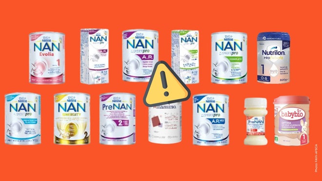 lait babybio nestlé danone