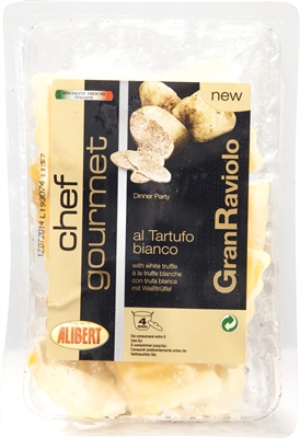 ravioli al tartufo bianco de Alibert