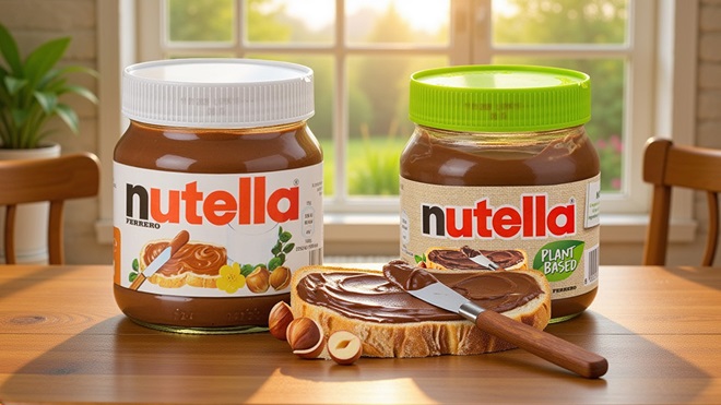 nutella vegan vs nutella classique