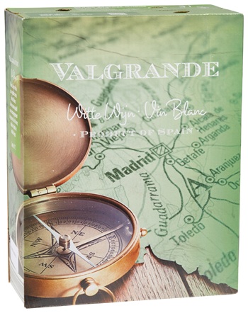 blanc, pays d'origine Espagne, bag-in-box (3L)