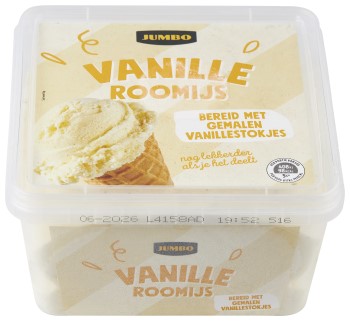Vanille roomijs