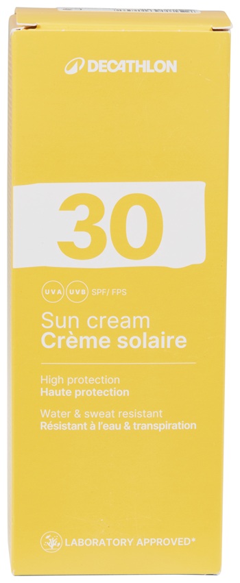 Crème solaire SPF 30