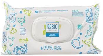 Lingettes pour bébé 99% eau
