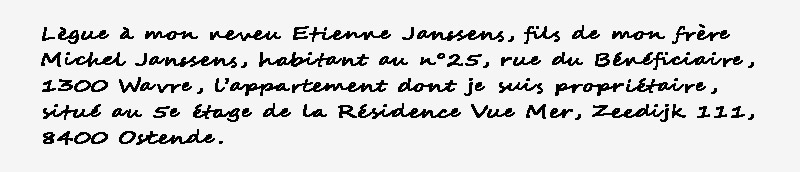 Comment rédiger vous-même un testament