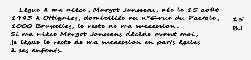 Comment rédiger vous-même un testament