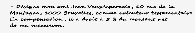 Comment rédiger vous-même un testament