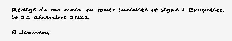 Comment rédiger vous-même un testament