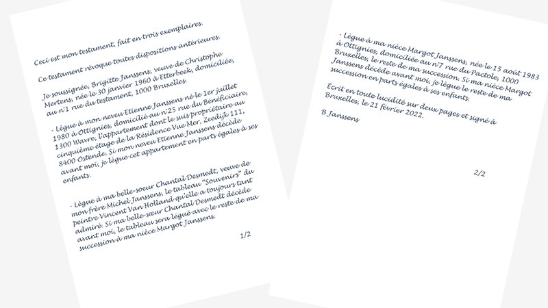 Comment rédiger vous-même un testament
