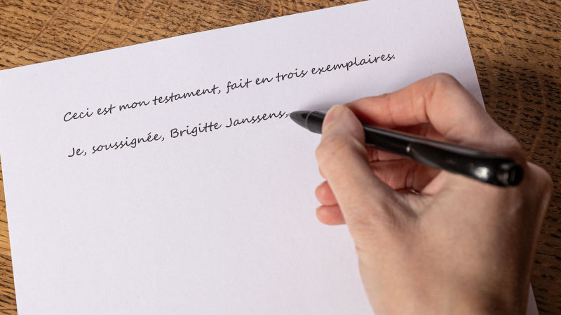 Comment rédiger vous-même un testament