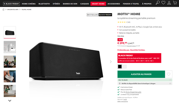 Promotoion trompeuse Teufel Motive Home