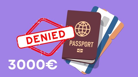 passeport refuse