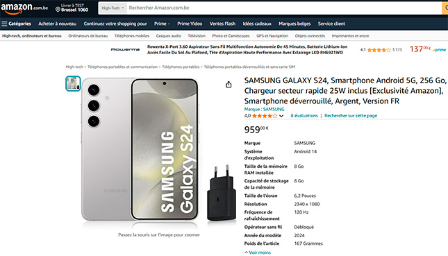 amazon vendeur