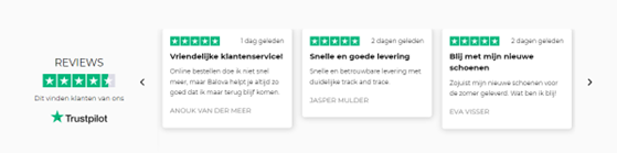 Balova.nl, valse website