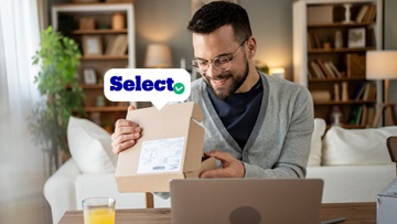 Une commande en ligne passée par le service Bol Select