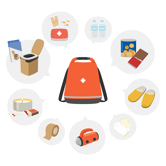 Les indispensables dans un kit de survie