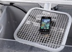 Un smartphone dans notre laboratoire.