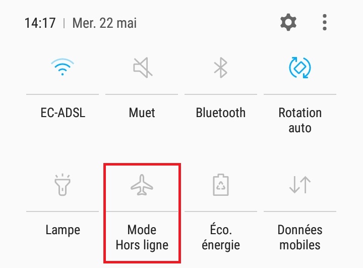 Comment mettre le mode avion sur son smartphone
