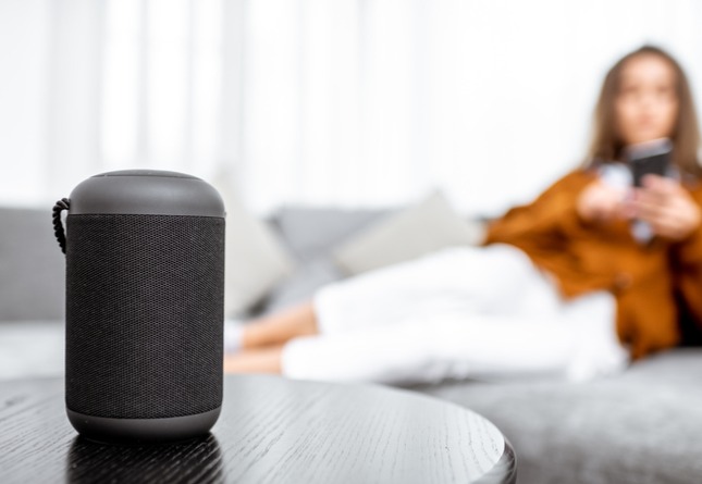 enceinte sans fil contrôlée à distance