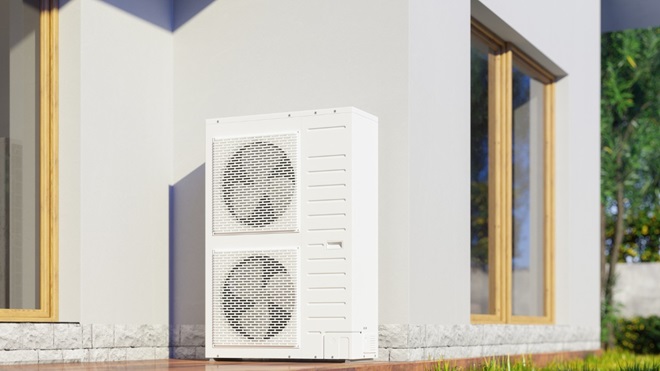 Pompe à chaleur air - eau en extérieur