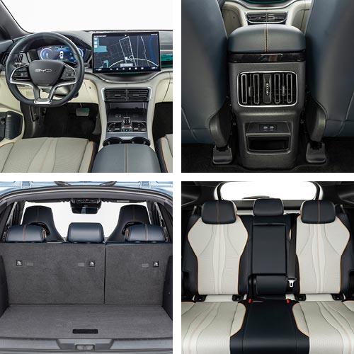 Intérieur de la BYD Seal U