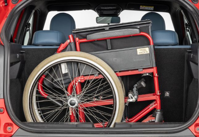 bagageruimte fiat grande panda