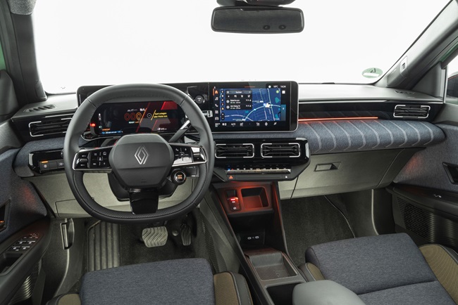 interieur renault 5l electrique