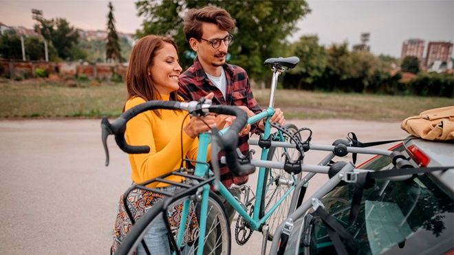 montage porte-vélos