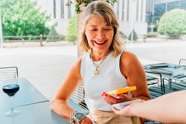 Paiement par mobile en vacances