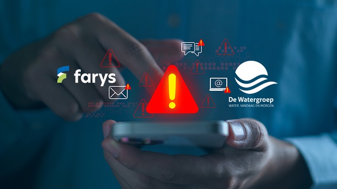 Faux mails et SMS  De Watergroep et Farys