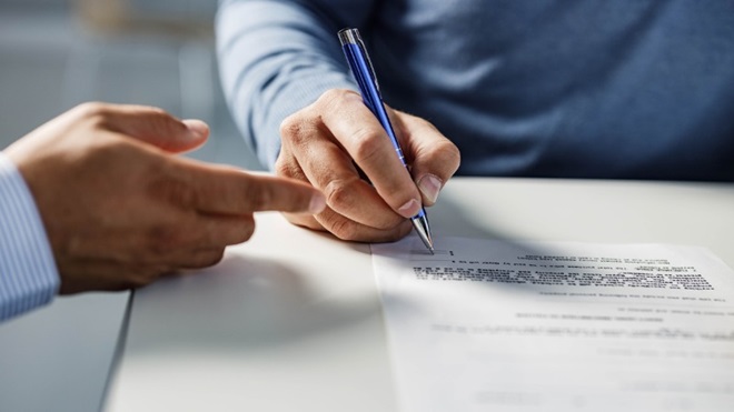 Signature contrat d'assurance